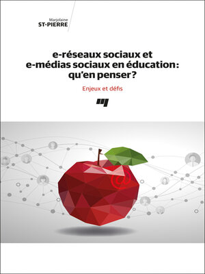 cover image of e-réseaux sociaux et e-médias sociaux en éducation